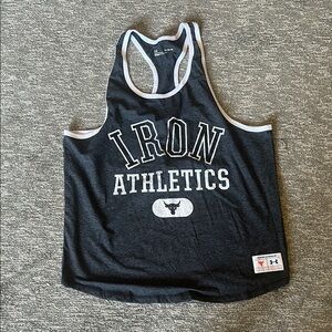 Under Armour Dark Gray Iron Athletics Tank